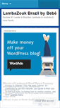 Mobile Screenshot of lambazoukbrazil.com